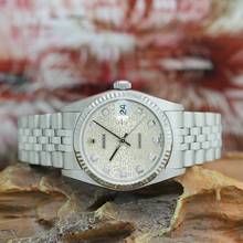 Thumbnail von Rolex Datejust 31 Medium Stahl/Weißgold Ref : 78274 Box von 2002 </h1>