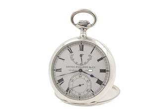 Thumbnail von Patek Philippe Extremely Fine Deck Lever Chronometer US Naval Observatory 1912