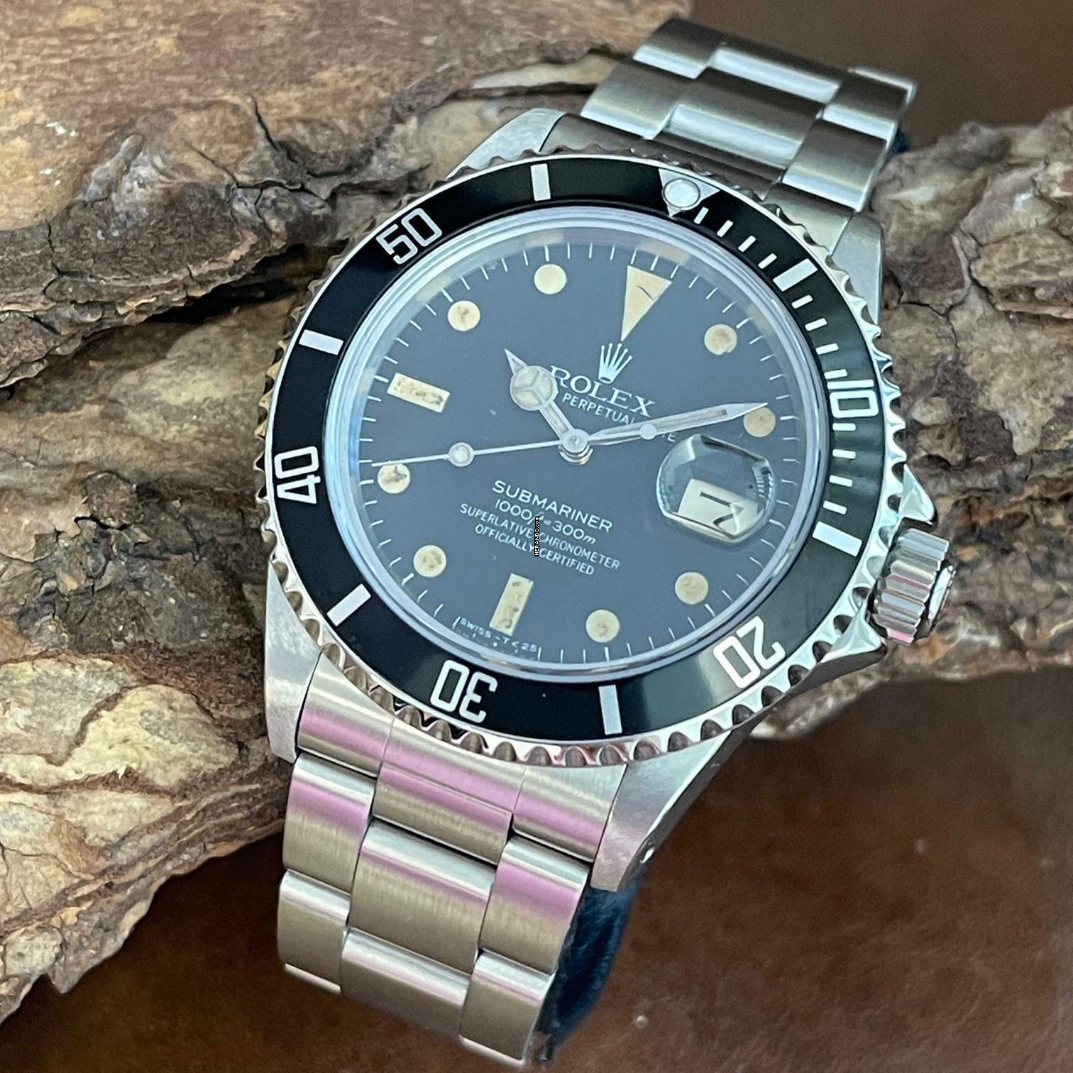 Rolex Submariner Date Submariner Date - Matte Patina Dial - Zwischenreferenz - Ref. 16800 Pumpkin Patina Matte Dial </h1>