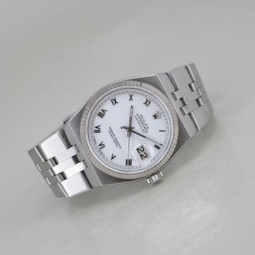  Rolex Datejust Oysterquartz Ø 36 mm Stahl/18k Weissgoldlünette Quarz Chronometer 