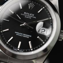 Thumbnail von Rolex Oyster Perpetual Date 34MM Steel Black Dial </h1>