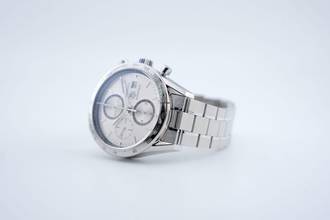 Thumbnail von TAG Heuer Carrera Calibre 16 Silver Dial 41MM Like New CV2017-2
