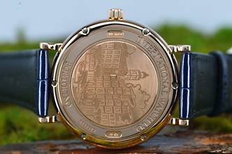 Thumbnail von IWC Portofino Automatic 40 Automatic 18kt. Rosègold Blue Dial B&P IW356522 </h1>