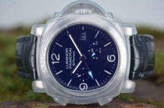 Thumbnail von Panerai Luminor 1950 44mm BiTempo GMT Power Reserve Referenz PAM 01361 </h1>