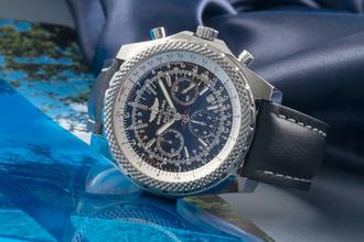 Thumbnail von Breitling Bentley Motors Chronograph Edelstahl Automatik Herrenuhr Ref. A25362