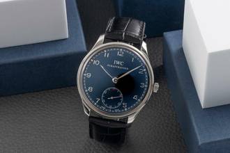Thumbnail von IWC Portugieser Handaufzug Hand-Wound Edelstahl Handaufzug Herrenuhr Ref. IW545407