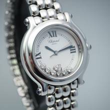 Thumbnail von Chopard Happy Sport 7 Diamonds Stahl/Stahl 32mm </h1>