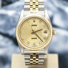 Thumbnail von Rolex Datejust 31 Medium Stahl/Gold Ref: 68273 Box von 1993 </h1>