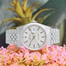 Thumbnail von Rolex Datejust 36 Stahl Ref :16220 Rolex Box von 2001 </h1>