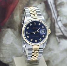 Thumbnail von Rolex Datejust 36 Stahl/Gold Ref :16233 Rolex Box & Papiere von 2003 </h1>
