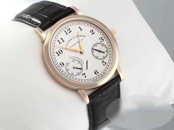  A. Lange & Söhne 1815 Auf/ab 221.032 2006 Rosegold 750 Handaufzug Leder 18kt Rose Gold  