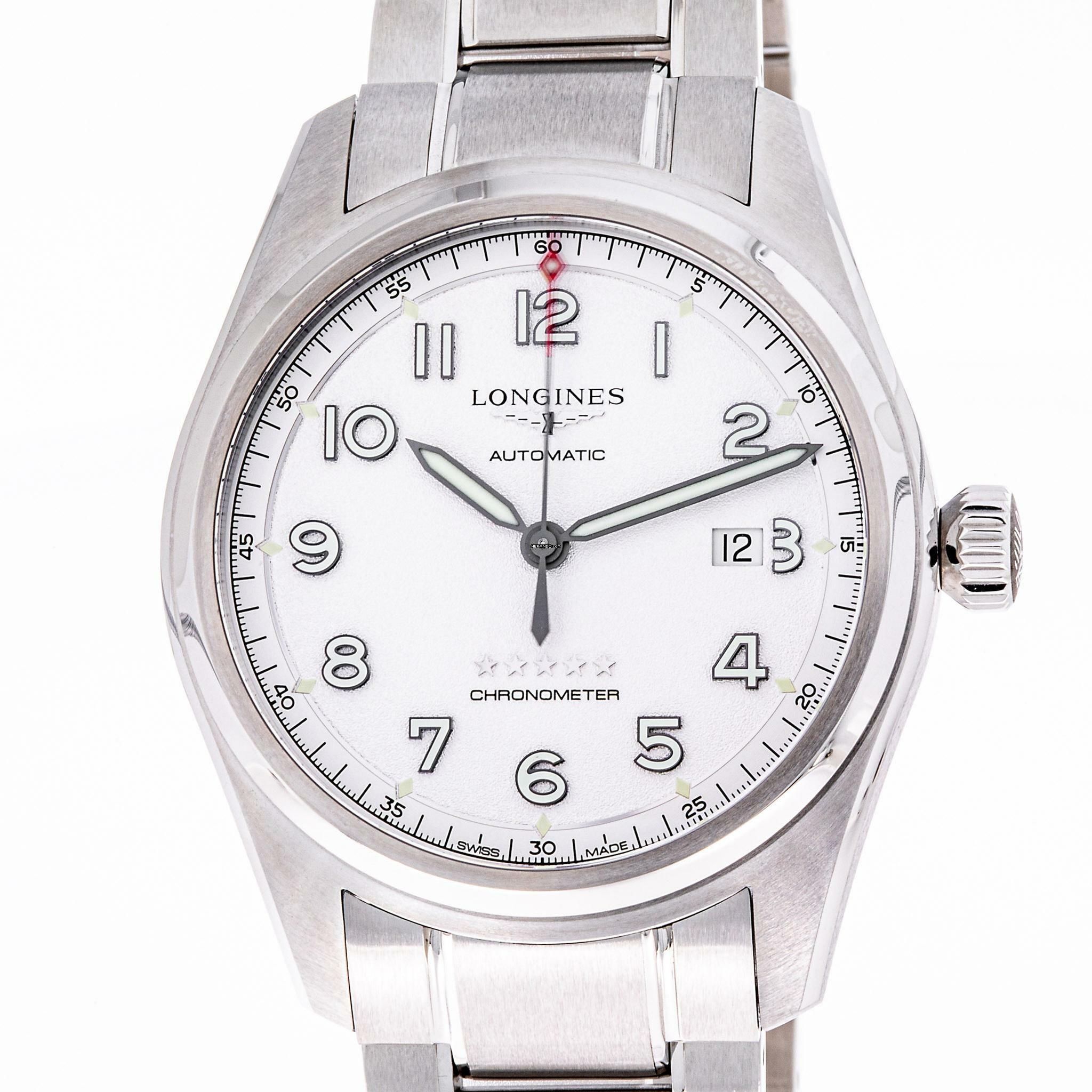 Longines Spirit 42 Prestige Edition White Automatic – L38114739 – NEW & Unworn – 07/2025 Full Set