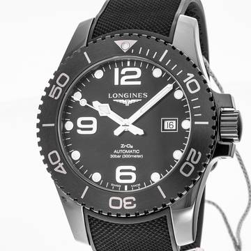  Longines HydroConquest 43 Black Ceramic – L37844569 – NEW – 07/2025 Full Set 