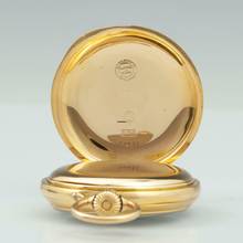 Thumbnail von A. Lange & Söhne Grosse Lange 1 18k Gold Qualität 1A Taschenuhr mit Zertifikat u. Etui 1890 Grosses kal. 45 Werk Gewicht 109g. </h1>