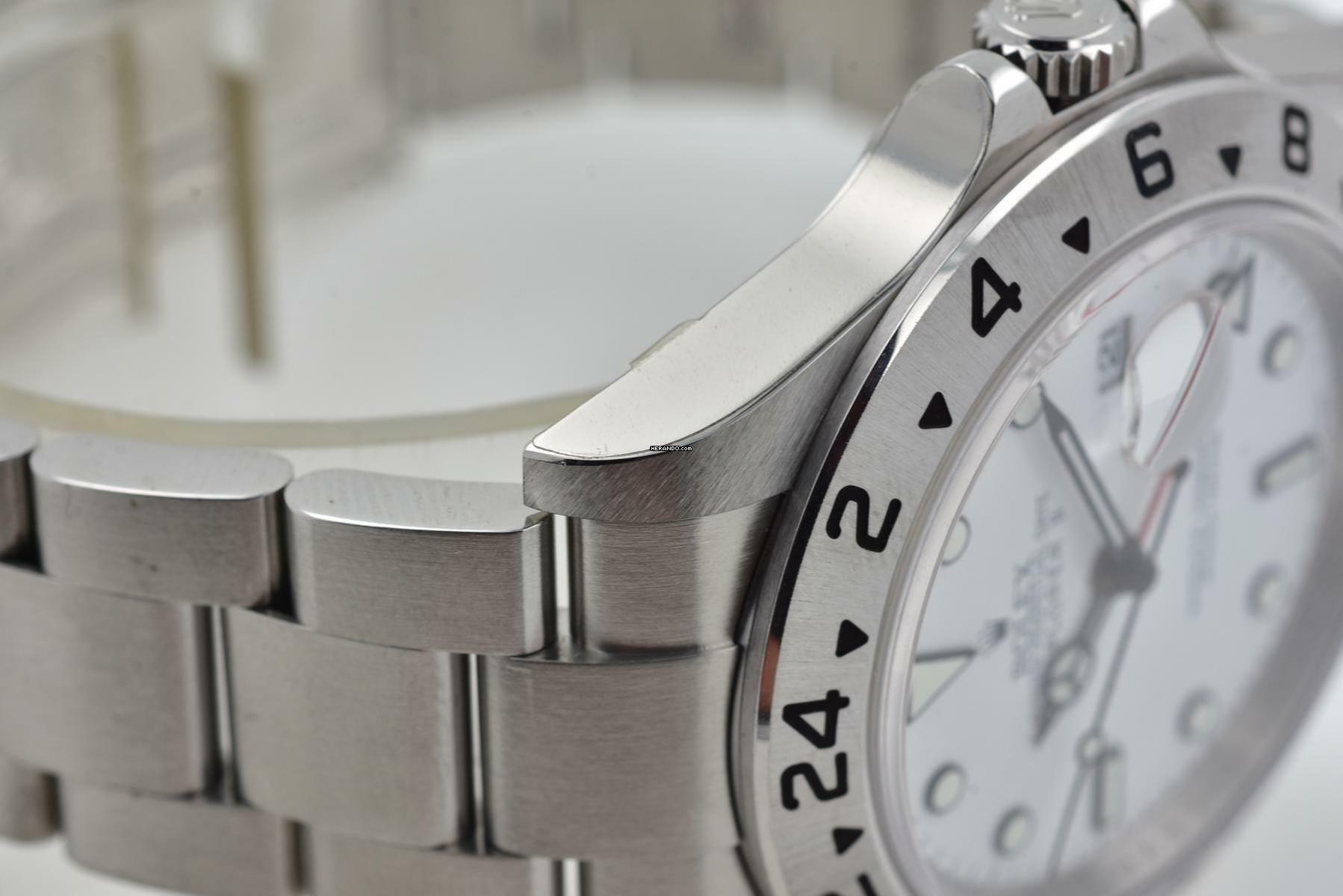 Rolex Explorer II 16570 - Random Thin Frame Cal. 3186 - LC170 Stickers </h1>