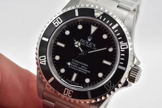 Thumbnail von Rolex Submariner (No Date) 4-Liner 14060M - LC100 Stickered Stickers Rehaut Full Set </h1>
