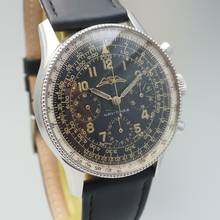 Thumbnail von Breitling Navitimer AOPA PRE 806 Valjoux 72 first Edition 1954 ultra RARE PRE 806 Navitimer