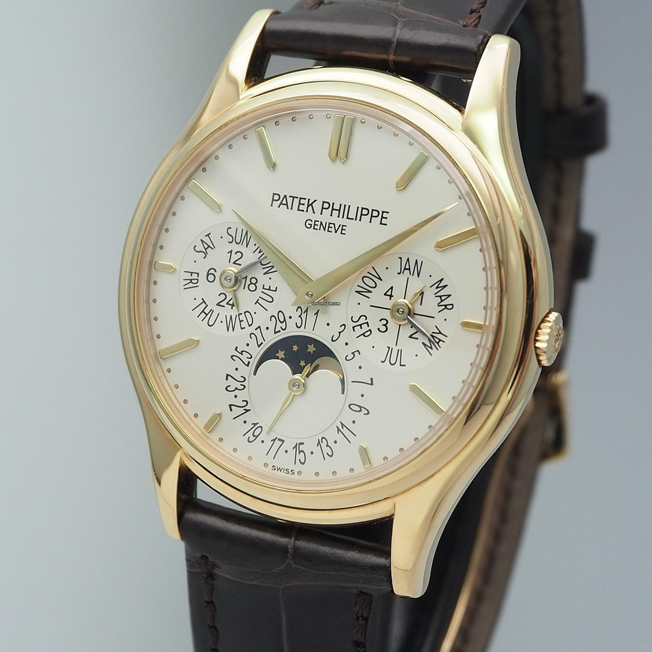 Patek Philippe Perpetual Calendar 5140J Gold 18k/750 Box+Papiere Full Set