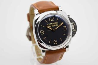 Thumbnail von Panerai Luminor 1950 3 Days PAM372 mit Saphirglas aus 2017 </h1>