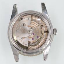 Thumbnail von Rolex GMT-Master 6542 OCC brown gilt glossy dial bakelite bezel 1958