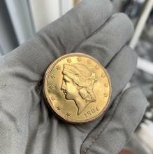 Thumbnail von Omega Constellation Double Eagle coin watch U.S.A. to double eagle 20 dollars yellow gold 18KT 1965 </h1>