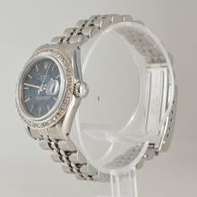Thumbnail von Rolex Lady-Datejust 69174 Ladies 26MM blue dial diamond bezel </h1>