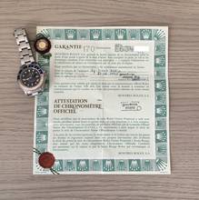 Thumbnail von Rolex GMT-Master II I 16700 to Tritium dial Pepsi bezel Full Set 1991’s </h1>