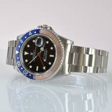 Thumbnail von Rolex GMT-Master II I 16700 to Tritium dial Pepsi bezel Full Set 1991’s </h1>