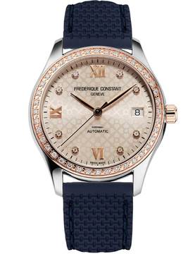  Frederique Constant Classics FC-303LGD3BD2-QK Damenuhr Classic Diamant Automatik 36mm 5ATM 