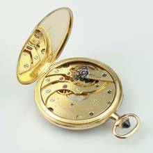 Thumbnail von Patek Philippe 18k Art Deco Frackuhr mit Saphir Crone Taschenuhr 1920 schöner Zustand