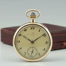 Thumbnail von Patek Philippe 18k Art Deco Frackuhr mit Saphir Crone Taschenuhr 1920 schöner Zustand