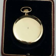 Thumbnail von Patek Philippe 18k Art Deco Frackuhr mit Saphir Crone Taschenuhr 1920 schöner Zustand