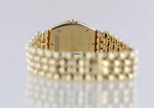 Thumbnail von Chopard Gstaad Lady Factory Diamond 1,19 CT Luxus Uhr 18K Gold B+P rar </h1>