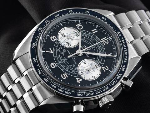  Omega Speedmaster Chronoscope Ref.329.30.43.51.03.001 2023 Full Set wie Neu  