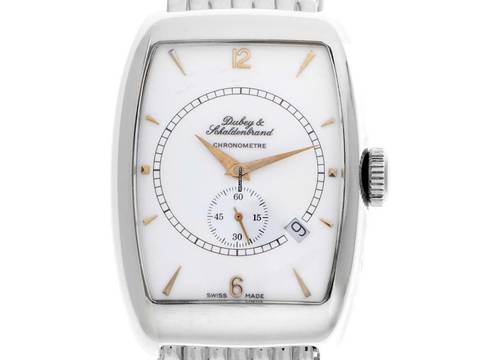  Dubey & Schaldenbrand Aerodyn Chronometer Tonneau 2000 Box sehr Gut Vintage  