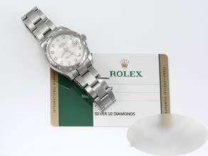 Thumbnail von Rolex Datejust 31 31mm Medium 178344 2017 Stahl Weissgold 750 Diamanten Automatik Stainless Steel 18kt White Gold Oyster-band Chronometer