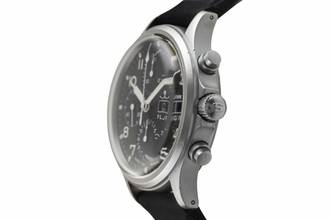 Thumbnail von Sinn 358 Flieger Day-Date Chronograph Black Dial Stahl Automatik Ref. 358