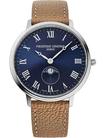  Frederique Constant Classics Moonphase FC-206RN3S6 Herrenuhr Classic Moonphase 38mm 5ATM 