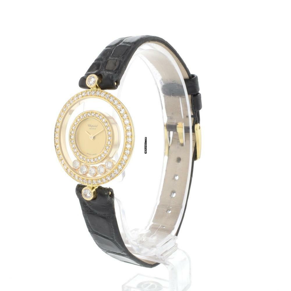 Chopard Happy Sport Factory Set Diamonds Yellow Gold Service '25