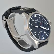 Thumbnail von IWC Große Fliegeruhr Big Pilot 46MM 7 Days date black dial Full Set Like NEW 2011’s </h1>