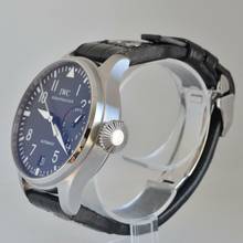 Thumbnail von IWC Große Fliegeruhr Big Pilot 46MM 7 Days date black dial Full Set Like NEW 2011’s </h1>