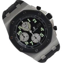 Thumbnail von Audemars Piguet Royal Oak Offshore Chronograph 42MM Gommino 25940SK Full Set Like NEW 2007’s </h1>