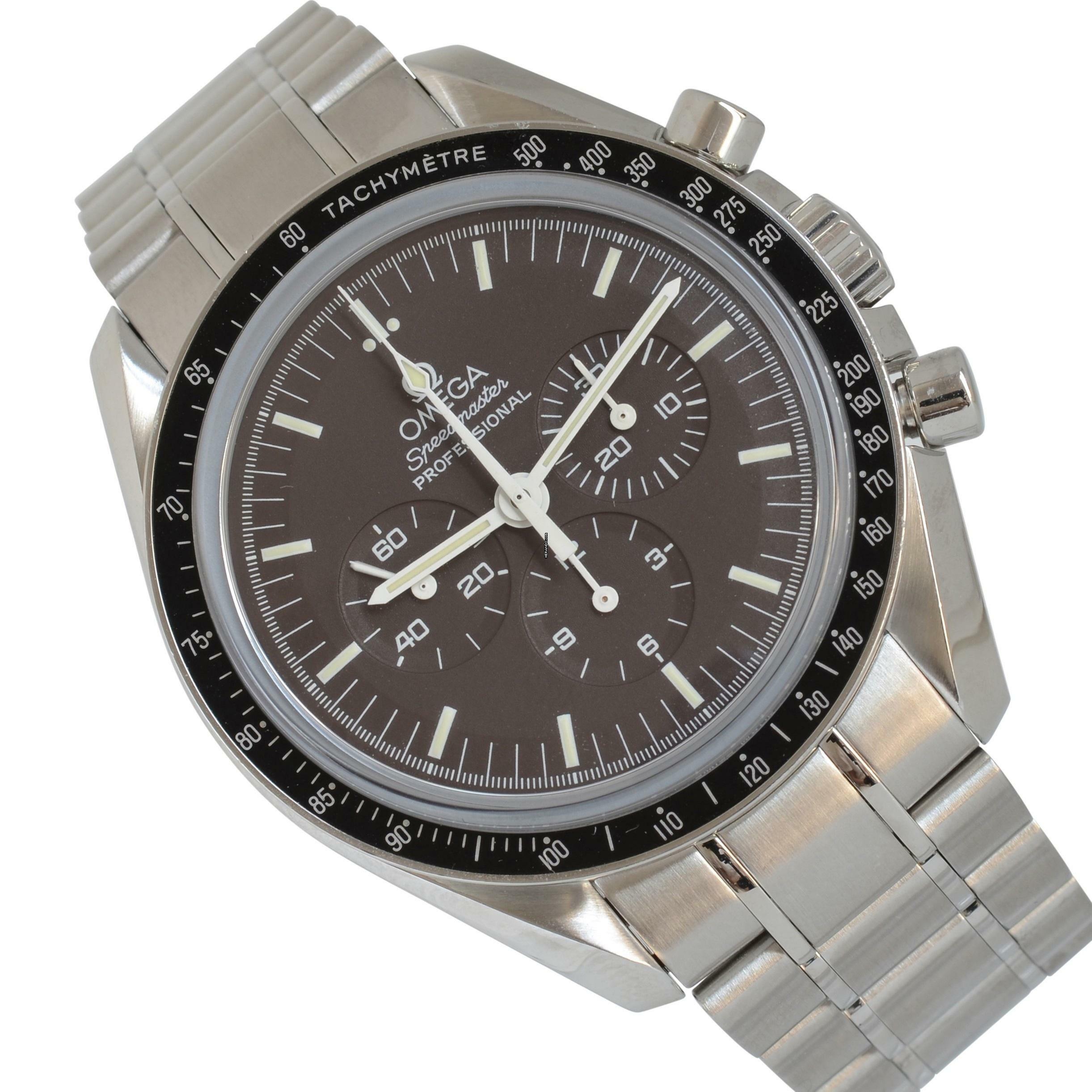 Omega Speedmaster Professional Moonwatch brown dial Full Set Like NEW 2011’s