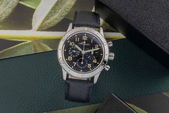 Thumbnail von Breguet Type XX - XXI - XXII Aeronavale Chronograph Stahl Automatik Ref. 3800