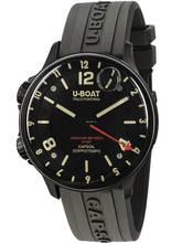 Thumbnail von U-Boat 8770/A Capsoil Qs. Doppotempo DLC Herrenuhr 45mm 10ATM