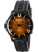 Thumbnail von U-Boat 8699 Darkmoon Brown IPB Soleil Herrenuhr 44mm 5ATM