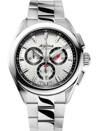  Alpina Alpiner AL-373SB4E6B Alpiner Chronograph Herrenuhr 42mm 10ATM  