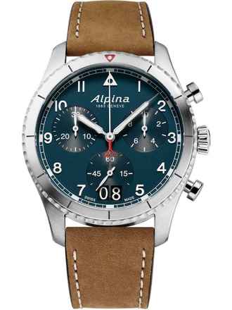  Alpina Startimer Pilot AL-372NW4S26 Startimer Pilot Chronograph Herrenuhr 41mm 