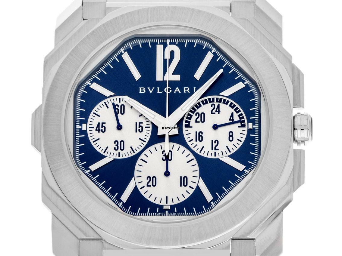 Bulgari Octo Finissimo Chronograph GMT Ref.103467 2025 Full Set Ungetragen
