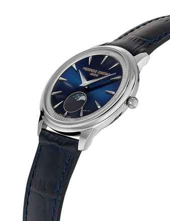  Frederique Constant FC-206N3S6 Damenuhr Klassik Quarz Mondphase 37mm 3ATM 